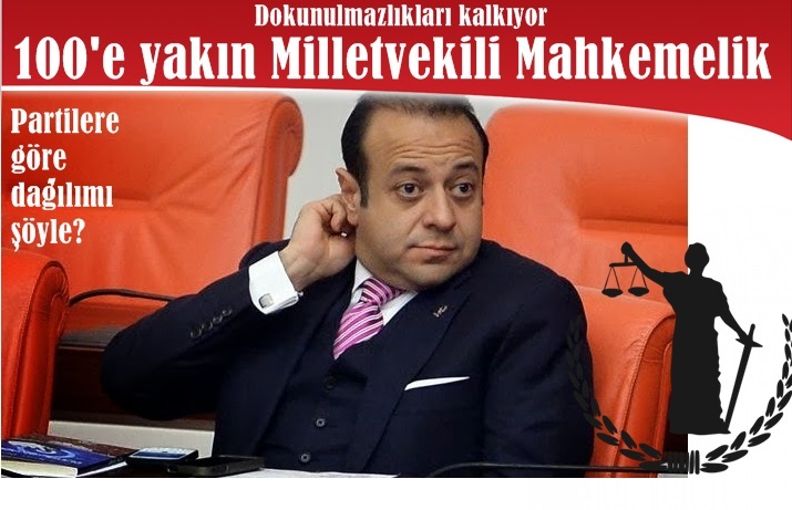 Çeşitli Partilerden 100'e yakın Milletvekili Mahkemelik