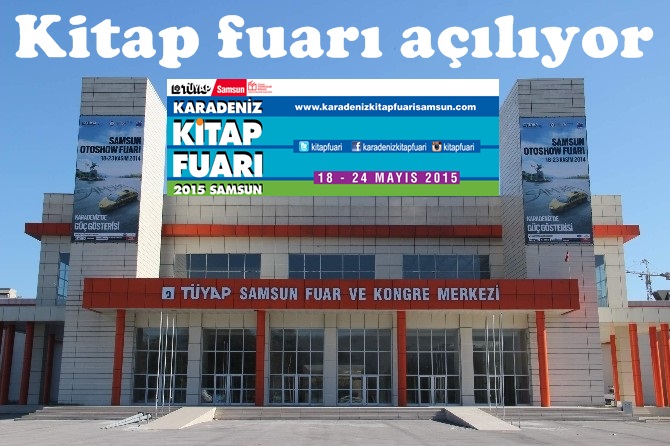 Karadeniz Bölgesinin ilk kitap fuarı Samsun'da açılıyor