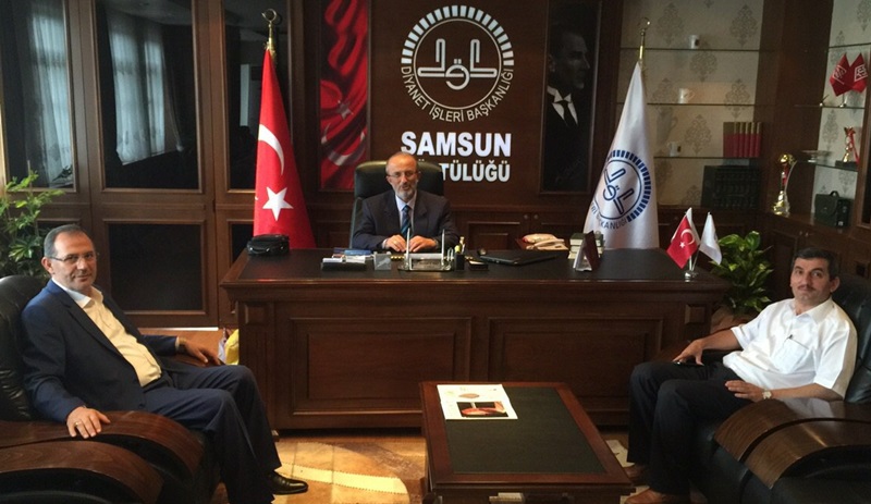 Diyanet Sen'den Samsun İl Müftüsüne hayırlı olsun ziyareti