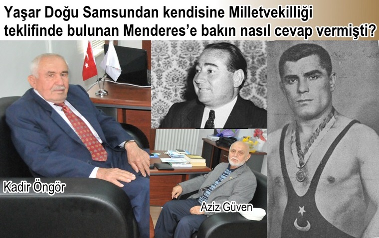 Menderes Yaşar Doğu'ya Milletvekilliği Teklifi yapmıştı