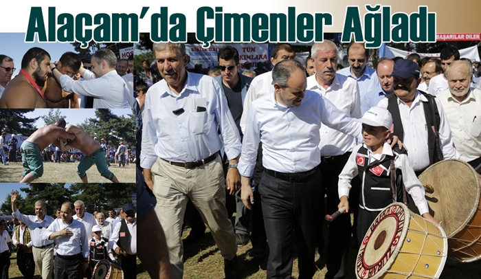 Alaçam Karakucak Güreşlerine doydu