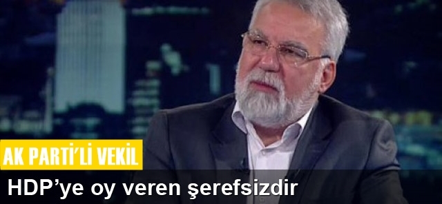 AK Partili Kocabıyık'tan HDP'ye oy verenlere tepki