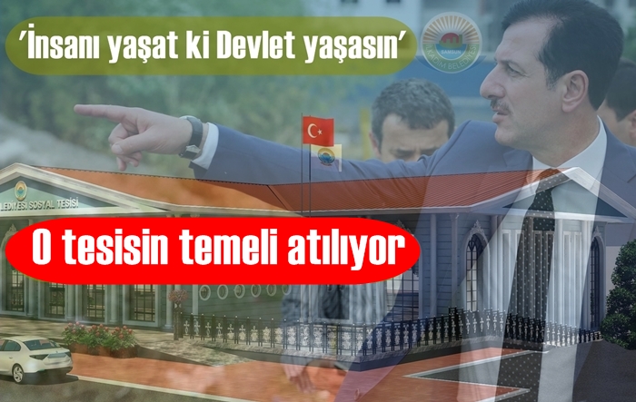 İlkadım'da Derebahçe Sosyal Tesislerinin Temeli Atılıyor