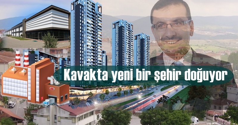 Kavak'ta geleceğin kenti inşa ediliyor