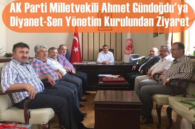 Ahmet Gündoğdu'ya Diyanet -Sen Genel Merkezinden Ziyaret