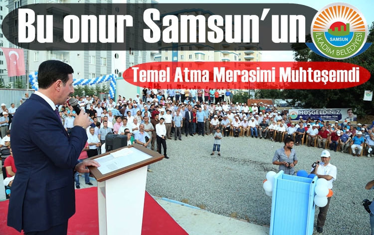 Derebahçe Sosyal Tesislerinin Temeli Muhteşem Törenle Atıldı