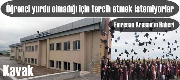 Kavak'ta Üniversite öğrencileri için yatılı öğrenci yurdu açılmalıdır