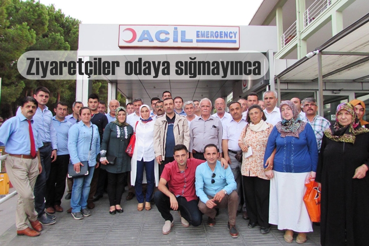 Kavak Belediye Başkanı Sarıcaoğlu'na ziyaretçi akını