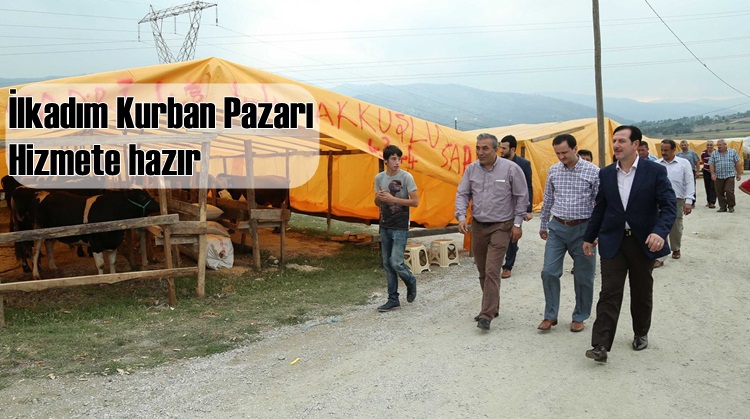 İlkadım Kurban Pazarı hizmete hazır