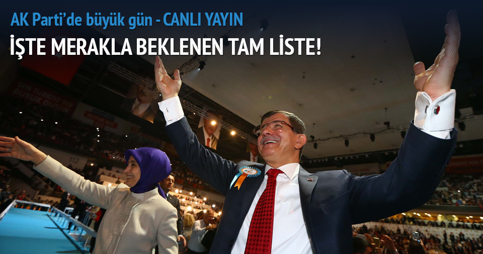 AK Parti MKYK üyeleri açıklandı