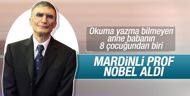 2015 Nobel Kimya Ödülü'nü Türk asıllı Aziz Sancar kazandı