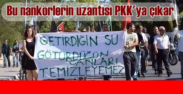 PKK yandaşları nerede olursa olsun nankörlükleri değişmiyor