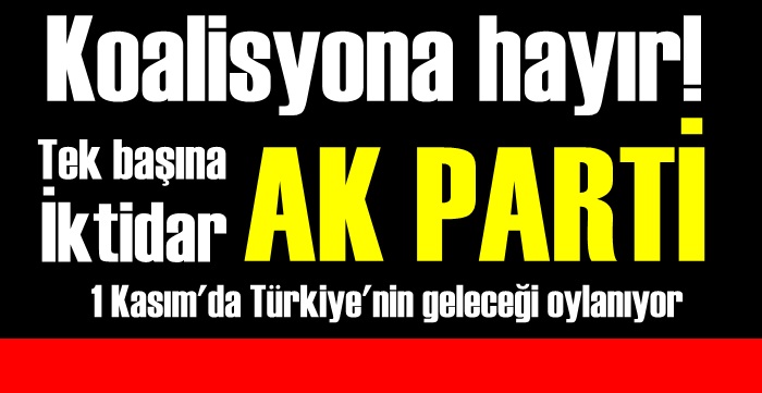 Bu seçim Türkiye'nin geleceğinin seçimidir