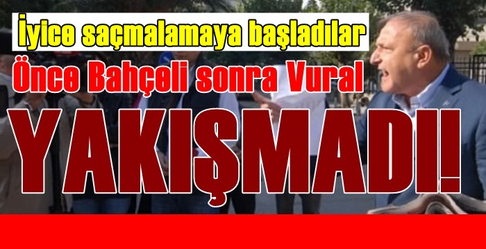 Önce Bahçeli sonra yardımcısı yaptı büyük tepki topladılar
