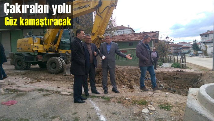 Çakıralan yolu ilçenin çıtasını yükseltecek