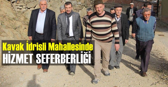 Sarıcaoğlu'ndan Kavak Mahallelerinde hizmet atağı