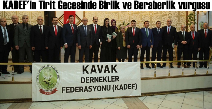 KADEF'in Geleneksel Tirit Gecesi Birlik ve Beraberliğe sahne oldu