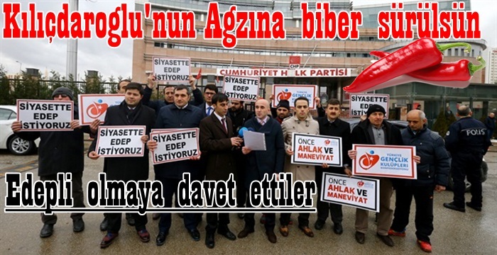 CHP önünde Kılıçdaroğlu protestosu