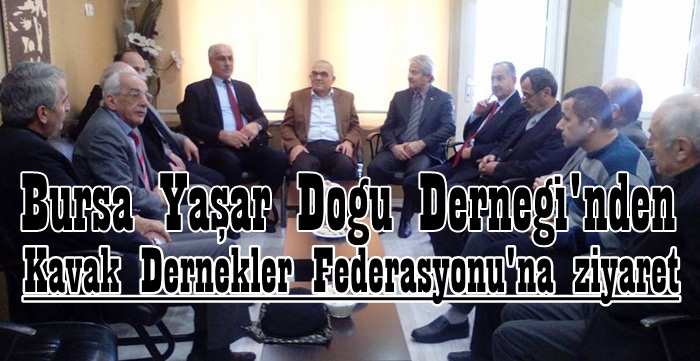 Bursa Yaşar Doğu Derneğinden KADEF'e ziyaret