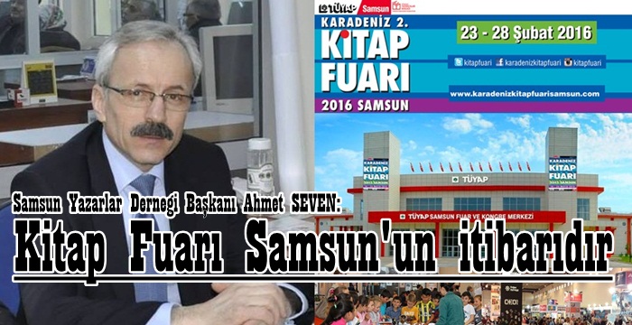 Karadeniz Kitap Fuarı Samsun'un itibarıdır
