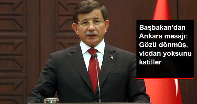 Davutoğlu, saldırıya ilişkin taziye mesajı yayınladı