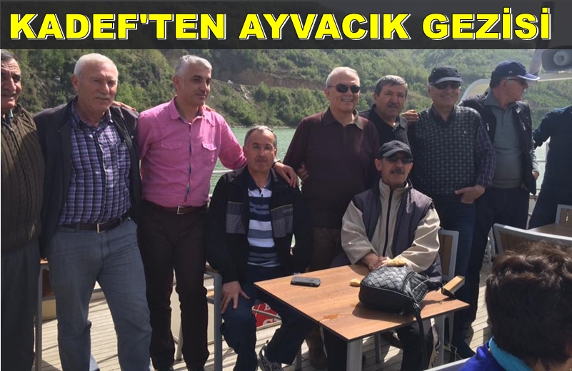 KADEF yönetiminden Ayvacık'ta turistik gezi
