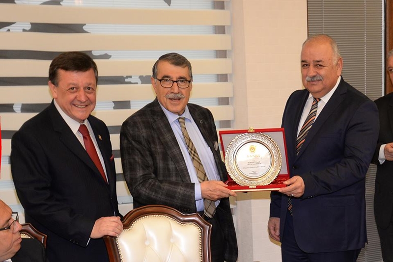 TİGEM Genel Müdürü Mehmet Taşan'a ziyaretçi akını