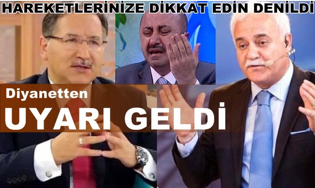 Ekrandaki hocalara Diyanet uyarısı!