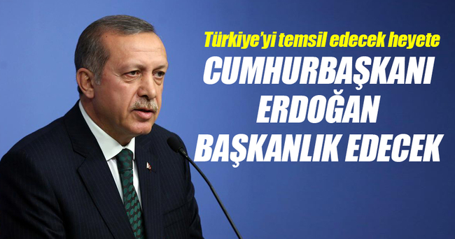 Türkiye'yi Cumhurbaşkanı Recep Tayyip Erdoğan temsil edecek