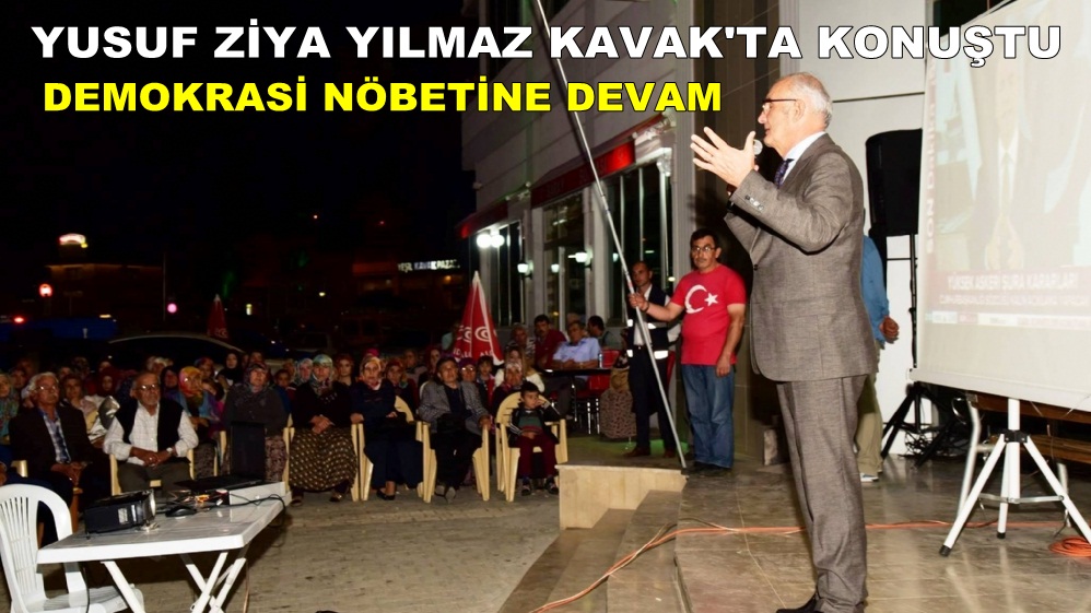 Yılmaz Kavak'ta konuştu: 'FETÖ'cülerin Allah belalarını verecek'