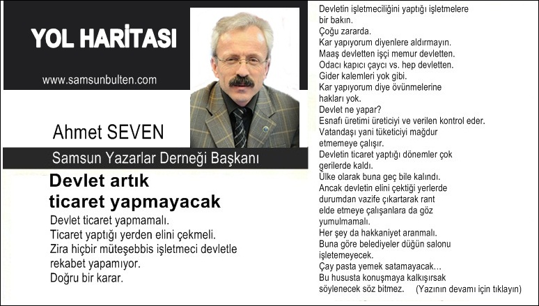 Devlet ticaretten elini çekiyor