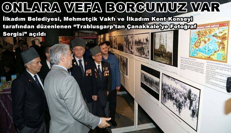 İlkadımda 'Trablusgarptan Çanakkaleye' Resim Sergisi açıldı