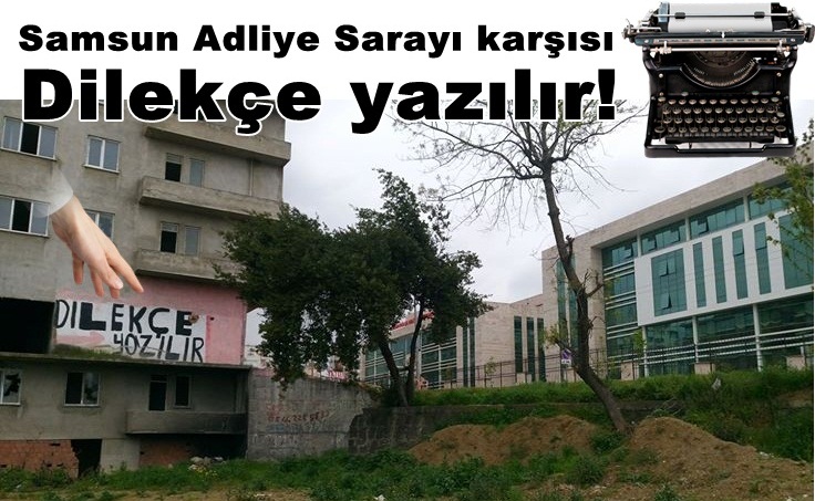 Yurdum insanından dilekçe yazılır tabelası