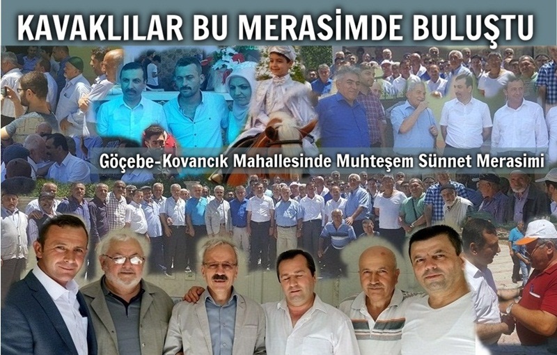 Kavaklılar bu sünnet merasiminde buluştular