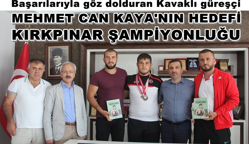 Kavaklı Güreşçinin Hedefi Kırkpınar Şampiyonluğu