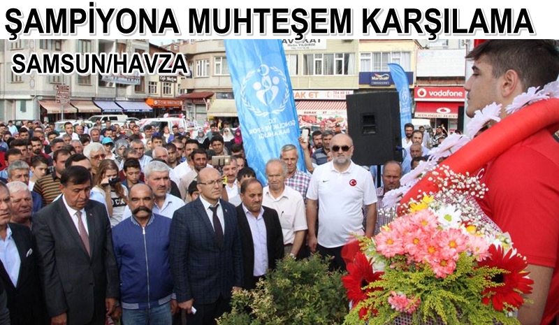 ŞAMPİYONA MEMLEKETİNDE MUHTEŞEM KARŞILAMA