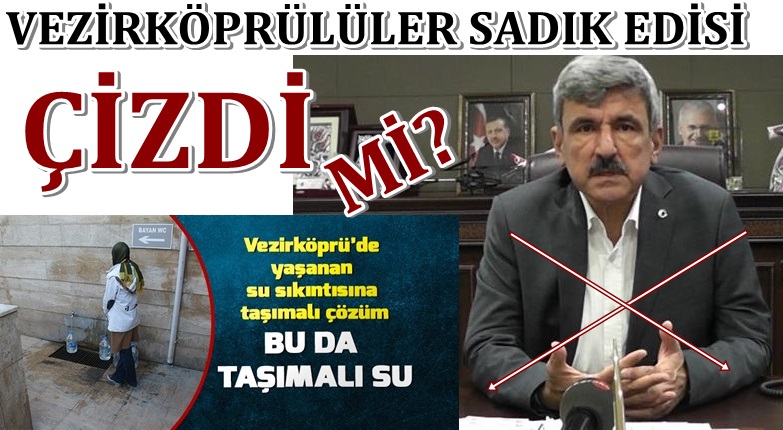 Vezirköprülü vatandaşların çilesi bitmiyor