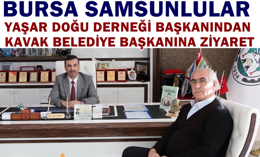 Dursun Koç'tan Başkan Sarıcaoğluna Teşekkür Ziyareti