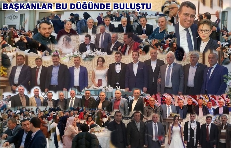 Başkanlar Bu Düğünde Buluştu