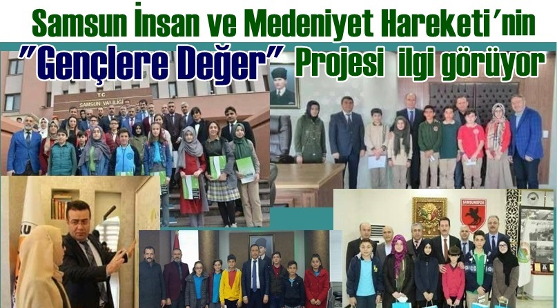 İnsan ve Medeniyet Hareketi 'Gençlere Değer' Projesi ilgi görüyor