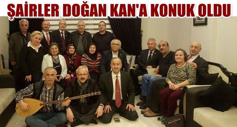 Samsunlu Şairler Roman yazarı Doğan Kan'a konuk oldu.
