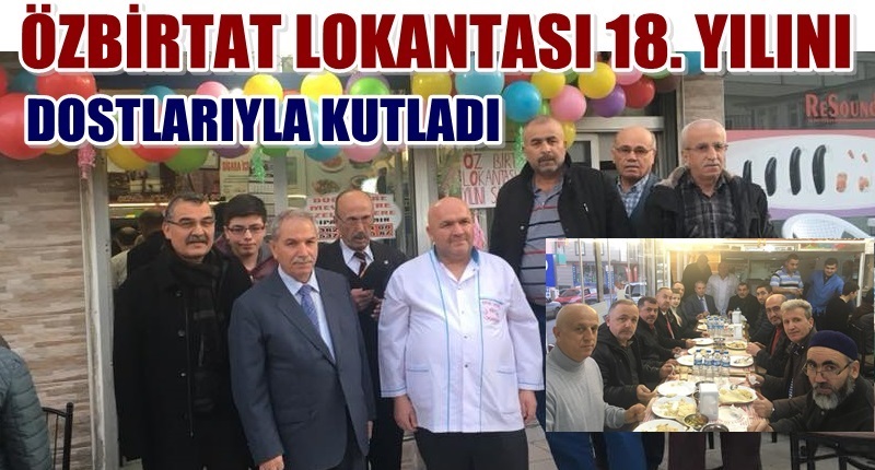Samsunlu Esnaf 18. kuruluş yıldönümünü tirit ikramıyla kutladı