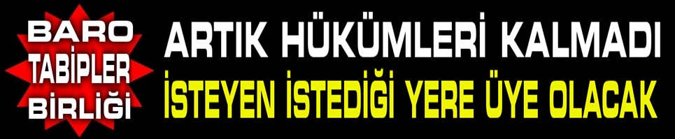 HÜKÜMLERİ KALMADI TABELA BİRLİKLERİ OLDULAR