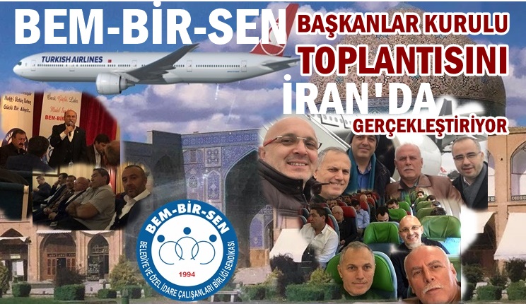 NURETTİN SEVER TOPLANTI İÇİN İRAN'A GİTTİ