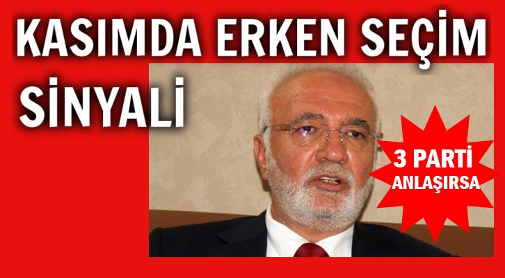 AK Partili Elitaş: 3 parti anlaşırsa erken yerel seçim olur