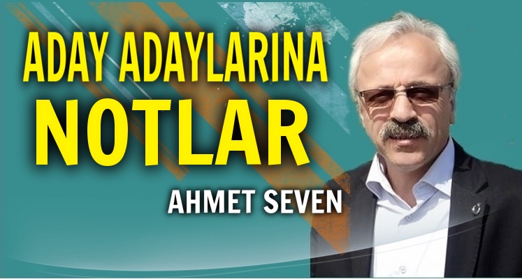 ADAY ADAYLARINA NOTLAR