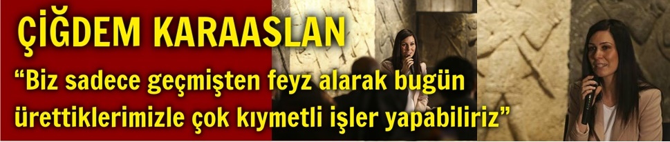 ÇİĞDEM KARAASLAN SÖYLEŞİ PROGRAMINA KATILDI