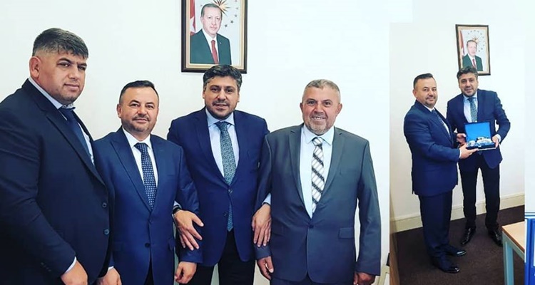 VEZİRKÖPRÜ'LÜ HEMŞERİLERİNDEN HAMİT SEVEN'E ZİYARET