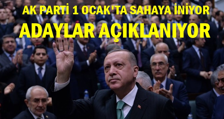 AK PARTİ'DE YEREL SEÇİM KAMPANYASI 1 OCAKTA BAŞLIYOR