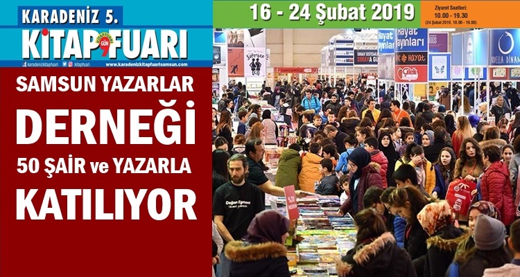 AHMET SEVEN: KARADENİZ 5. KİTAP FUARINA DAVET ETTİ
